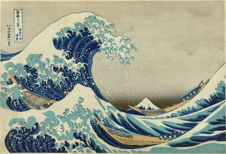 The Great Wave of Kanagawa by Katsushika Hokusai