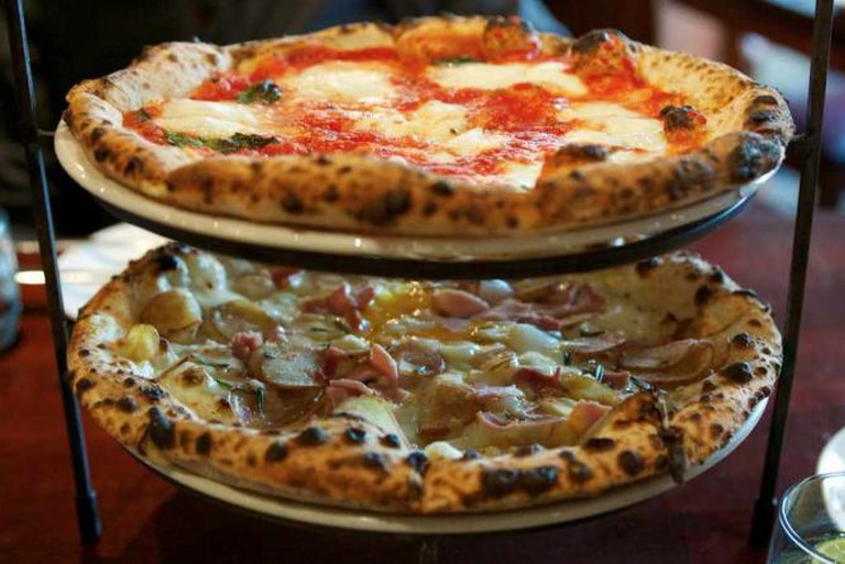 Fresh Italian style pizza