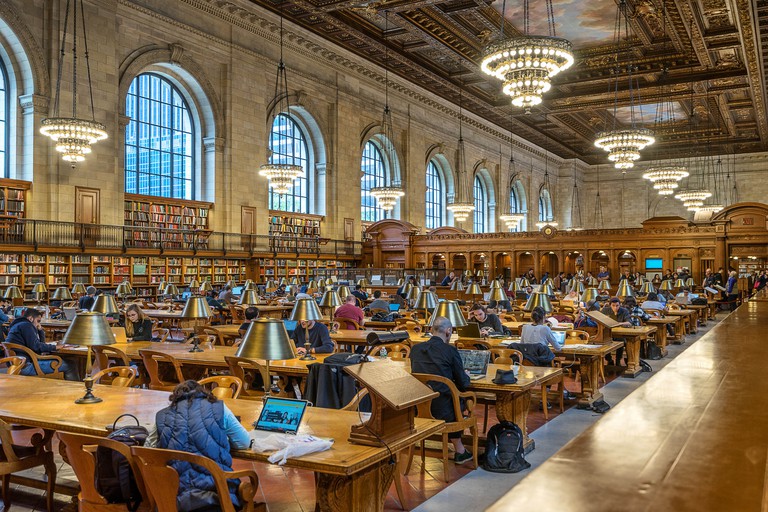 The New York Public Library is the 2nd largest public library in the US and 3rd largest in the world.