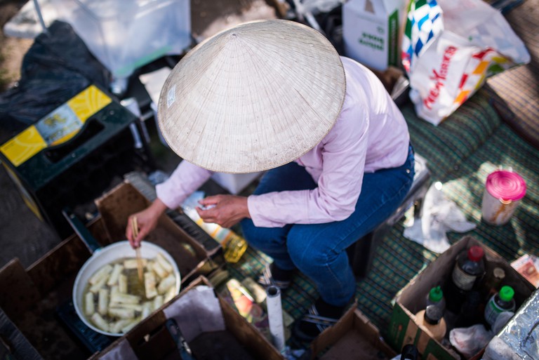 Sunday is the most popular day to visit the Thai Park food market