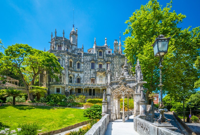 Quinta da Regaleira in Sintra, near Lisbon, Portugal.