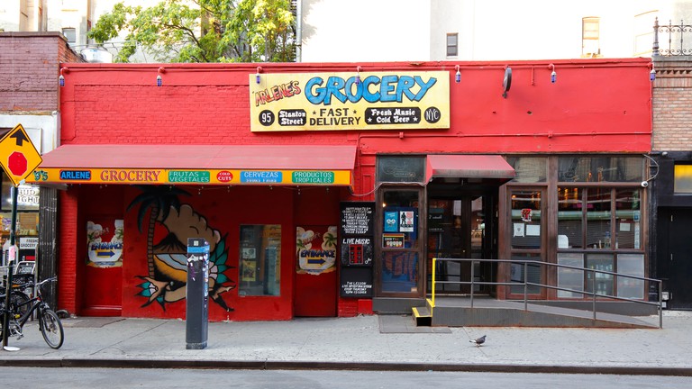 Monday nights at Arlene’s Grocery feature punk and heavy-metal live band karaoke