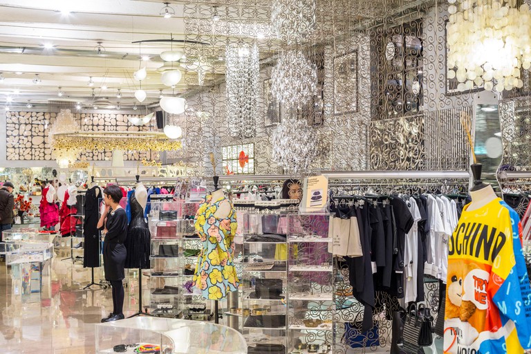 Italy, Lombardy, Milan, 10 Corso Como founded in 1990 by Carla Sozzani and decorated by artist Kris Ruhs includes a concept store, a bookshop, a cafe, a hotel, an art gallery and a restaurant