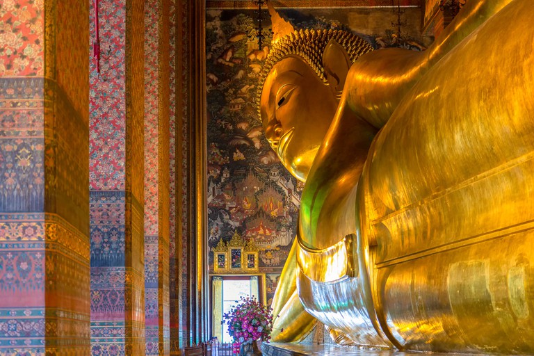 Big Buddha at Wat Pho, Bangkok, Thailand