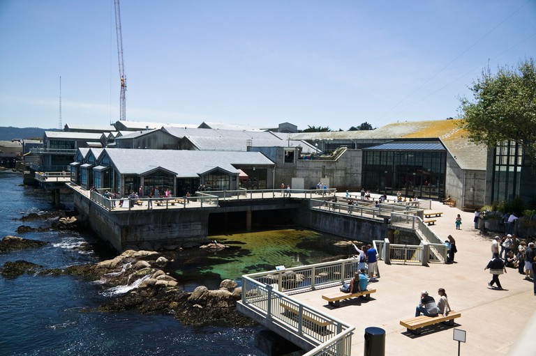 Monterey Bay Aquarium, exterior California, USA