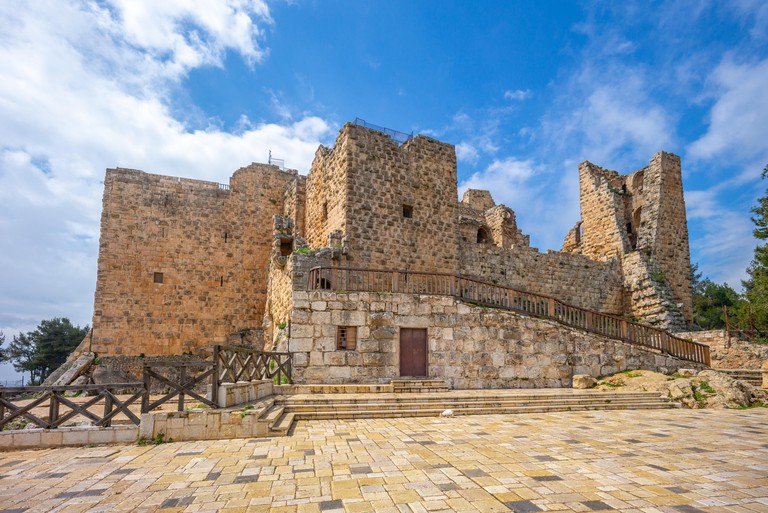 Ajloun Castle (Qa'lat ar-Rabad) in northern jordan