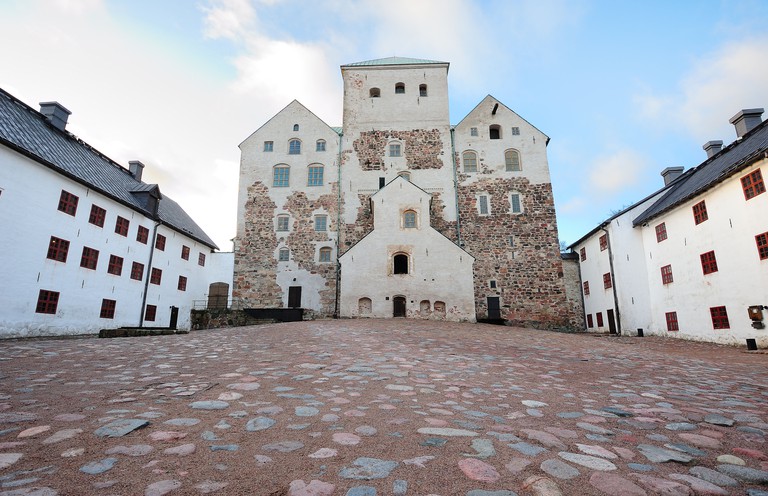 Old medieval castle of Turku, Finland