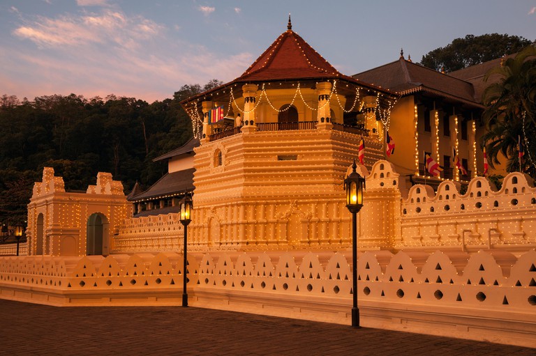 Temple of the Sacred Tooth Relic, Central Province, Sri Lanka