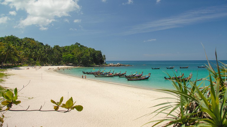 Freedom beach in Phuket Thailand