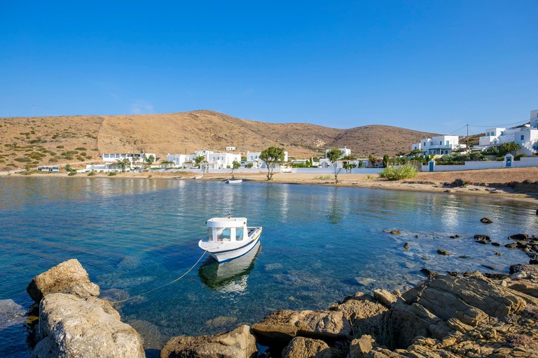Greece, Dodecanese archipelago, Astypalaia island, Analipsi (or Maltezana) bay