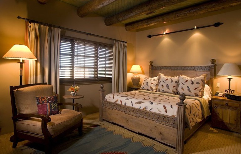 One of the double rooms at the Hacienda and Spa at Hotel