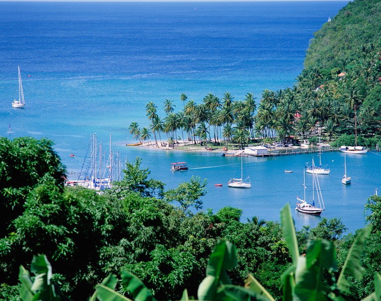 Marigot Bay, St Lucia, Caribbean, West Indies