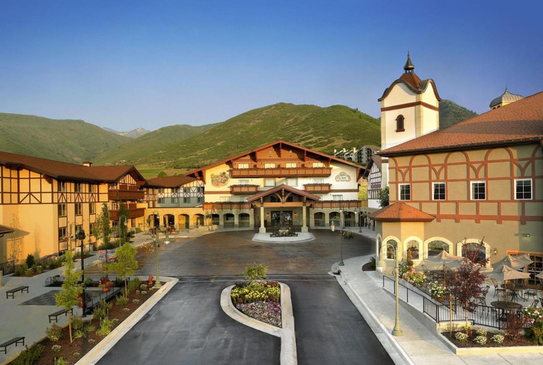 Alpine facade of Zermatt Utah Resort & Spa Trademark Collection by Wyndham