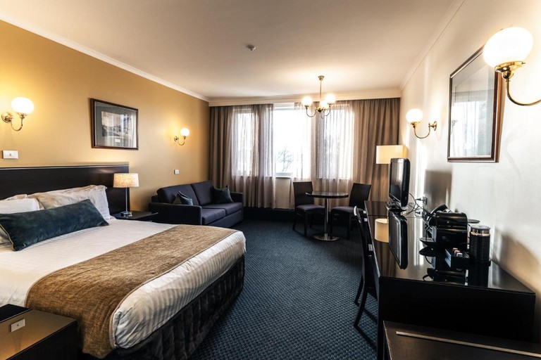 A double room at Lenna Of Hobart