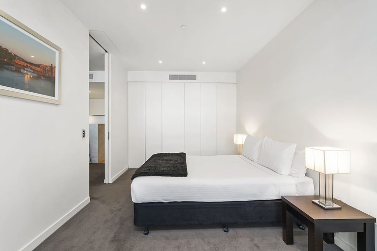 A double room at Edgewater 207