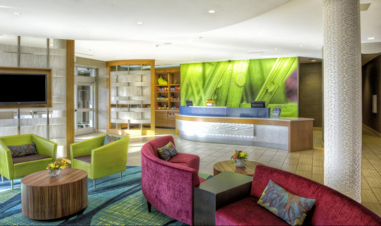 Lobby at SpringHill Suites Bellingham