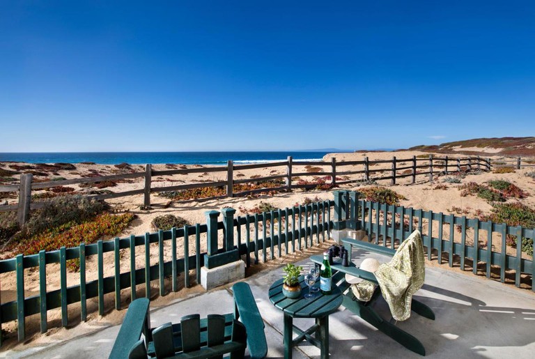 Beach-view balcony at the Sanctuary Beach Resort