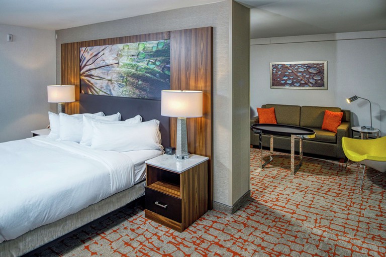 A colorful, playful suite at the DoubleTree by Hilton Appleton