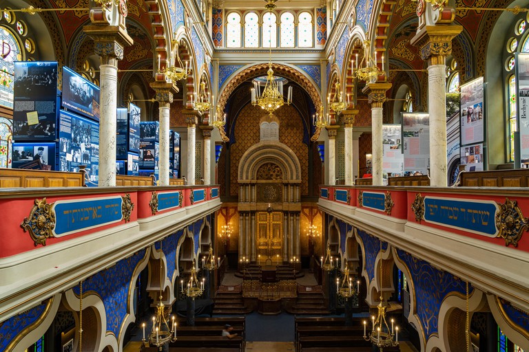 Jubilee Synagogue Prague in Czech Republic
