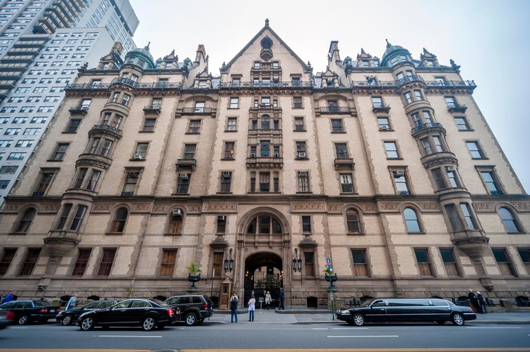 The Dakota building where John Lennon lived and died. Image shot 2011. Exact date unknown.