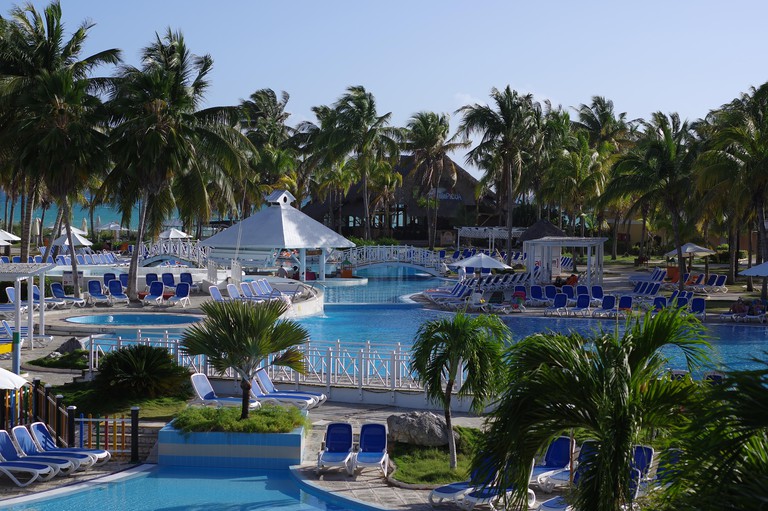 Swimming pools and recreational area - Hotel Tryp, Cayo Coco, Cuba