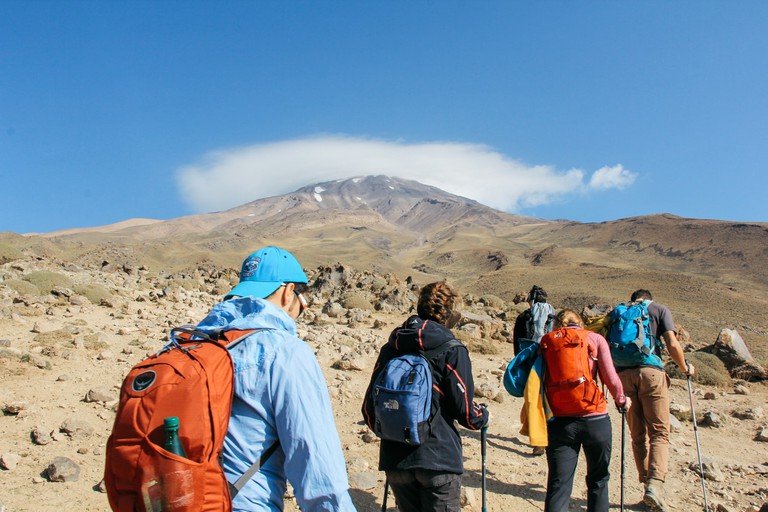 A Guide to Hiking Up Mount Damavand in Iran