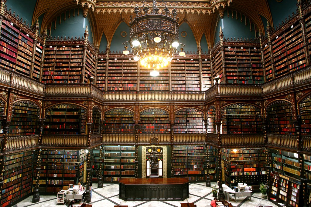 Discover The Breathtaking Library Of Portuguese Literature In Rio De Janeiro