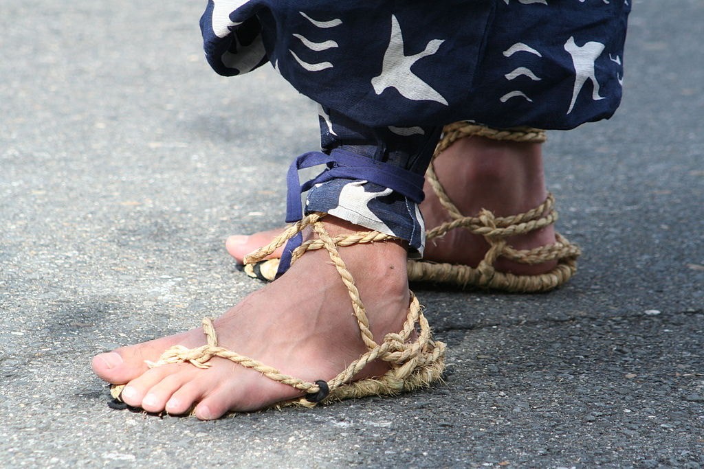 Schoenen Herenschoenen sandalen Traditionele Japanse Schoenen Man Vrouw Tabi Air Rising Fujin Schoen Wit en Zwart Kimono Ornament Geta Boot 